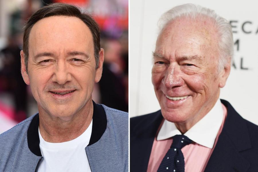 Kevin Spacey and Christopher Plummer